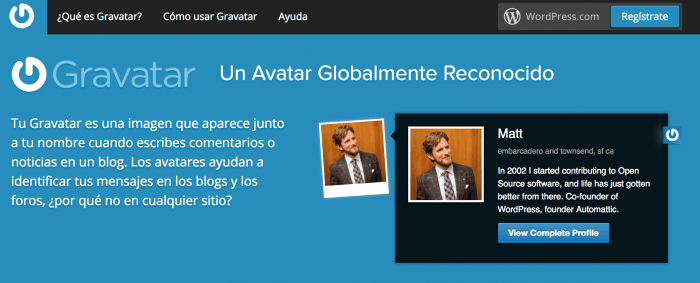 Crear un Gravatar para comentar en la blogosfera