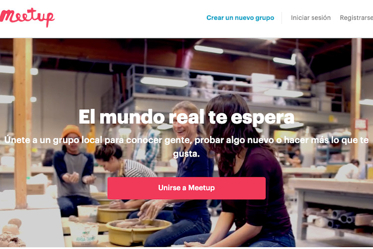 Meetup, una plataforma para hacer quedadas en base a tus intereses 1